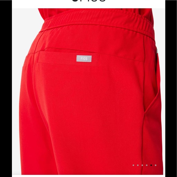 Figs Pants Nwt Figs Mens Red Tansen Jogger Scrub Pants Red Poshmark